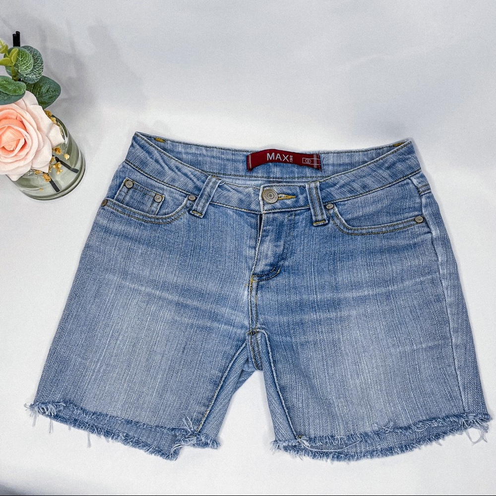 Max Rave Jeans Shorts Low Rise Size 0